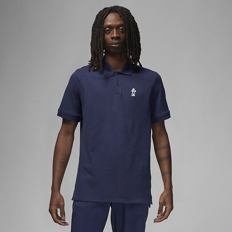 Air Jordan x Eastside Golf Polo Shirt 'Navy' DV1892-410 sold by KicksCrew product image thumbnail 2