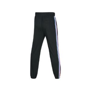 Skechers Side Striped Elastic Waist Tapered Casual Pants 'Black' P122M030 sold by KicksCrew
