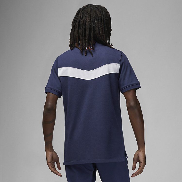 Air Jordan x Eastside Golf Polo Shirt 'Navy' DV1892-410 sold by KicksCrew product image thumbnail 3