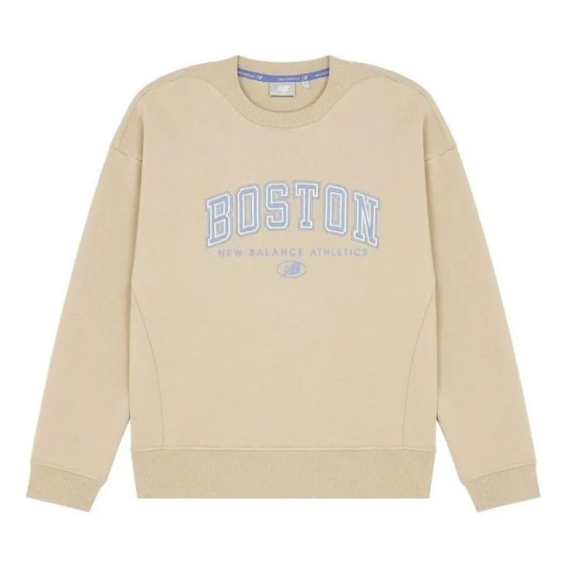 (WMNS) New Balance Pullover 'Beige' 5CC17102-BEI sold by KicksCrew