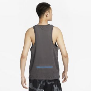 Nike Dri-FIT Run Division Rise 365 Running Tank Top 'Medium Ash' FB6882-254 sold by KicksCrew