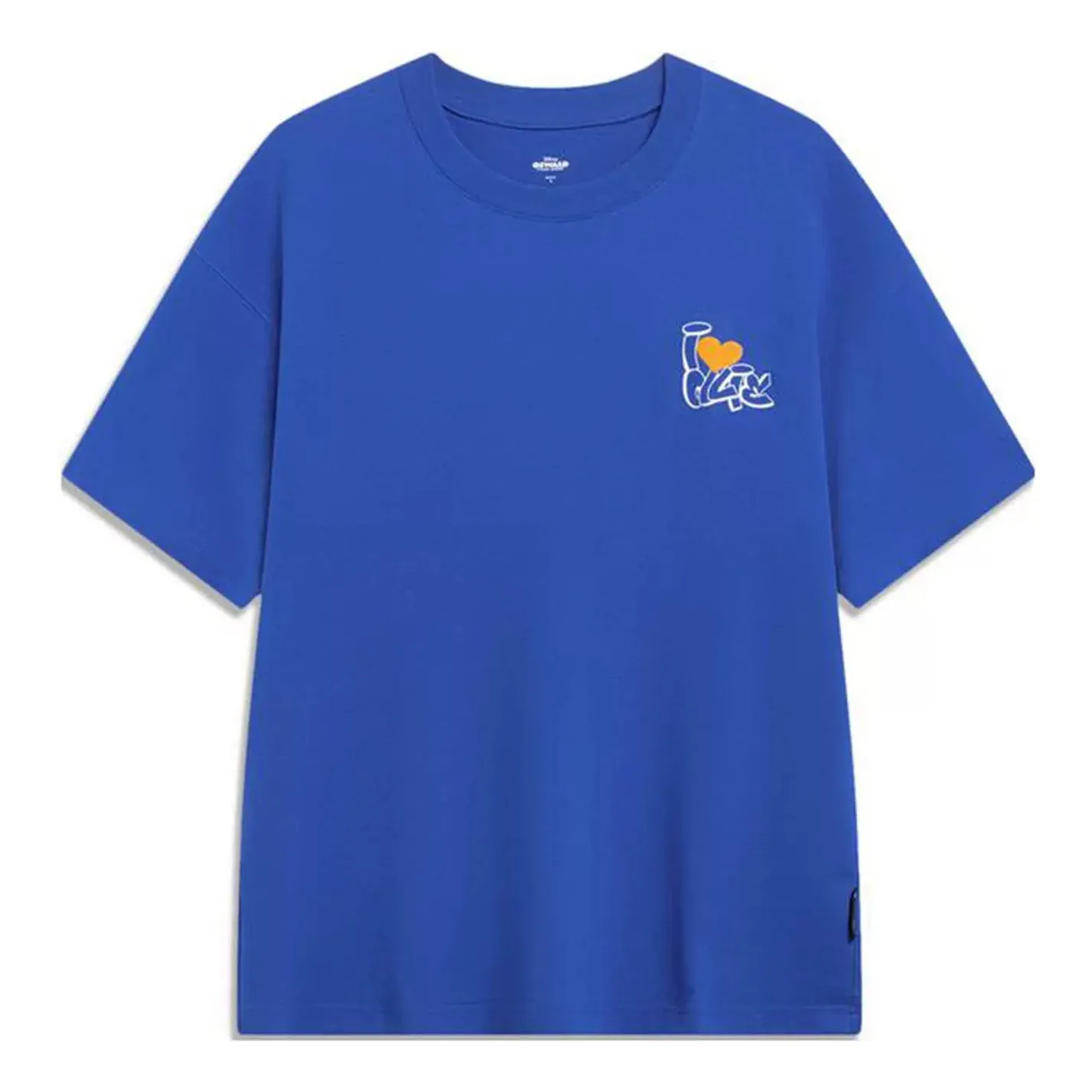 Li-Ning x Disney Oswald Graphic T-shirt 'Blue' AHST317-2 sold by KicksCrew