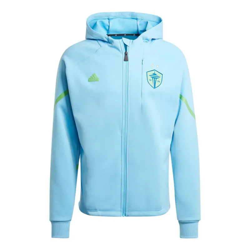 adidas Seattle Sounders Fc Designed For Gameday Anthem Jacket 'Blue Green' IQ0697 sold by KicksCrew