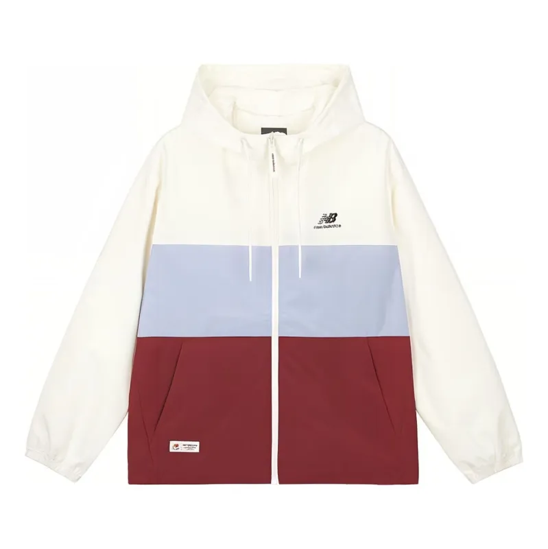 New Balance Sport Woven Jacket 'White Purple Red' 5AD38011-IV sold by KicksCrew