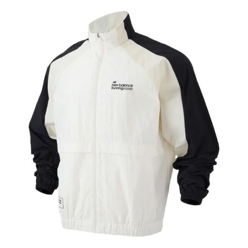 New Balance 23FW Sport Jacket 'White Black' 5AD37571-WT sold by KicksCrew