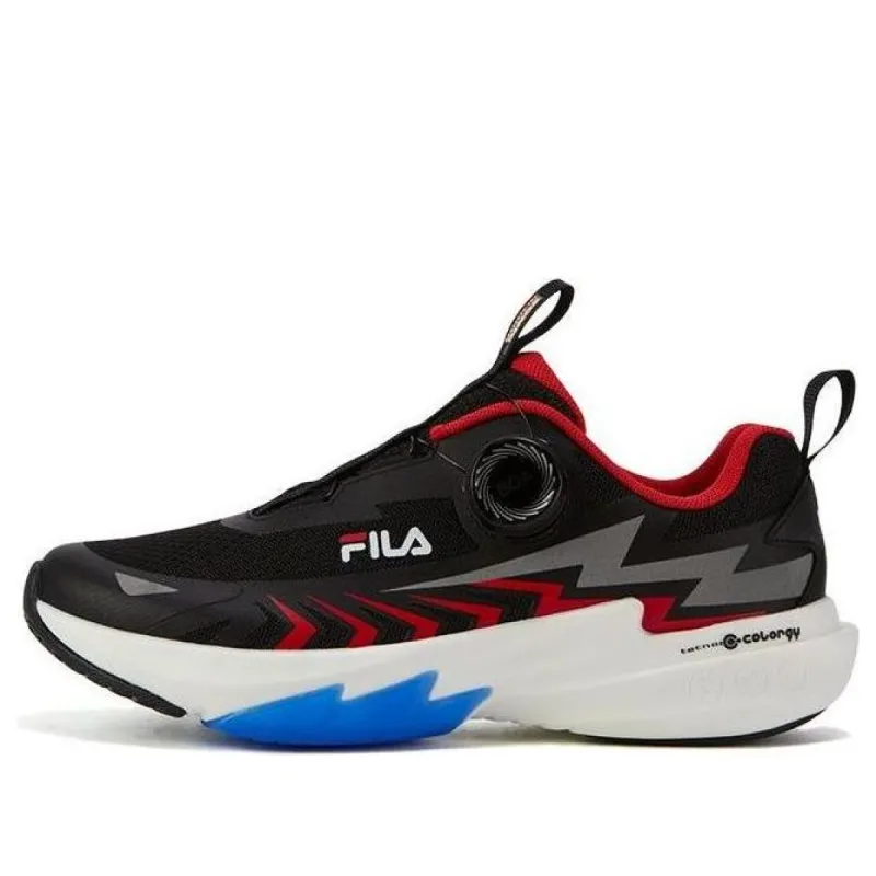 (GS) FILA Boa Athletic Shoes 'Black Grey Red' K15B312401FBF sold by KicksCrew