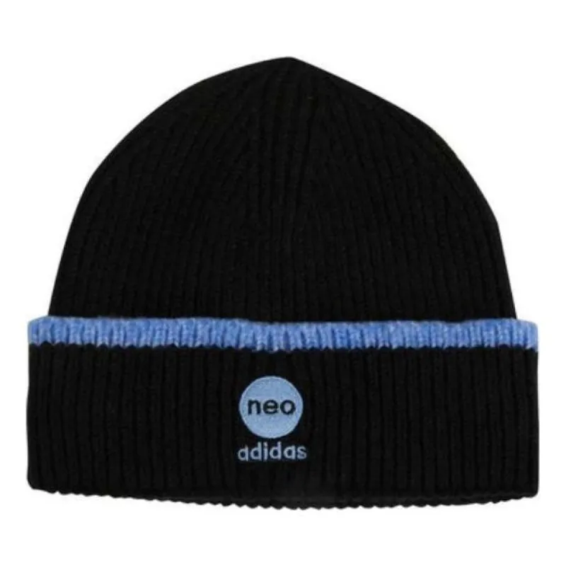 adidas Neo Vibe SM Beanie 'Black Blue' IL1882 sold by KicksCrew
