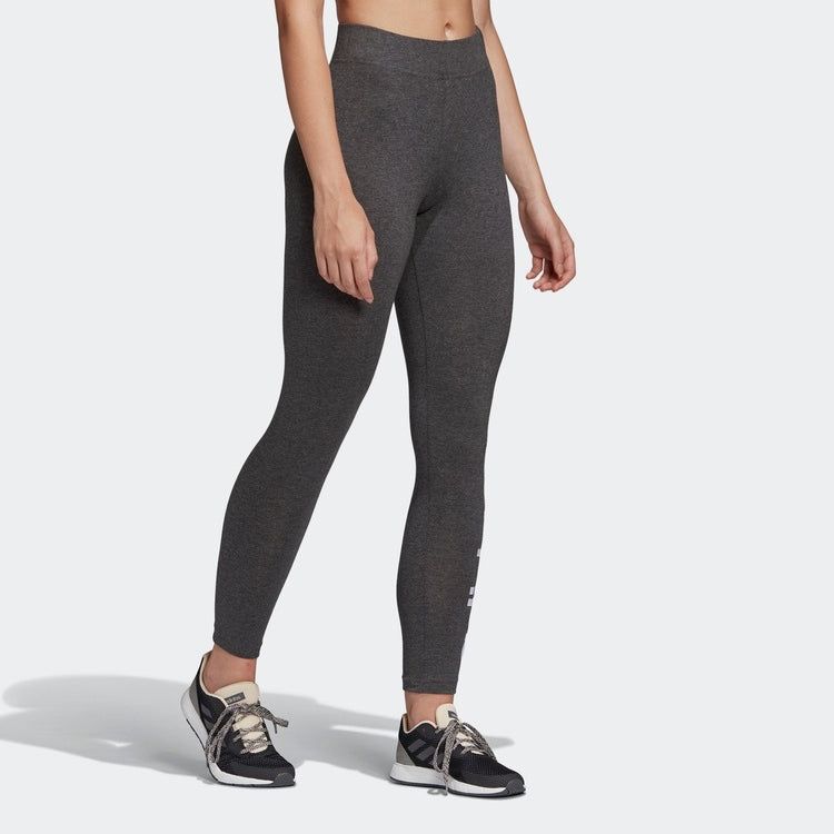 (WMNS) adidas Essentials Linear Leggings 'Black White' DP2386 sold by KicksCrew product image thumbnail 6