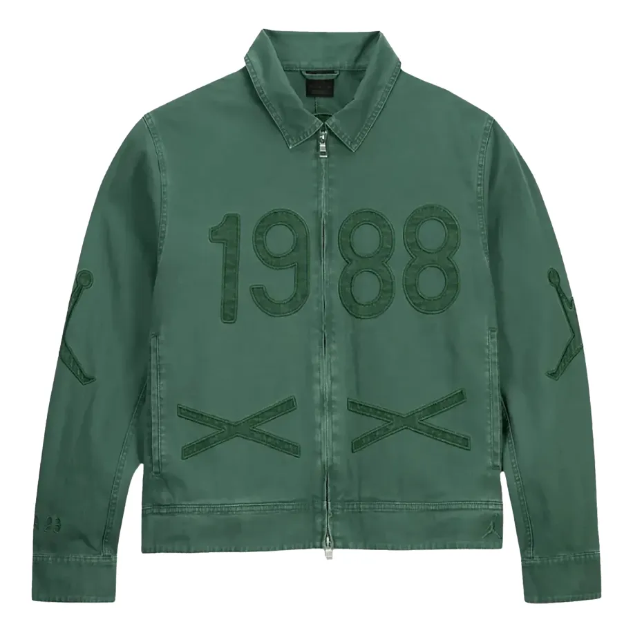 ジャケット・アウター CHANEL GREEN DENIM SAFARI 1992 JACKET CHANEL GREEN DENIM SAFARI 1992 JACKET