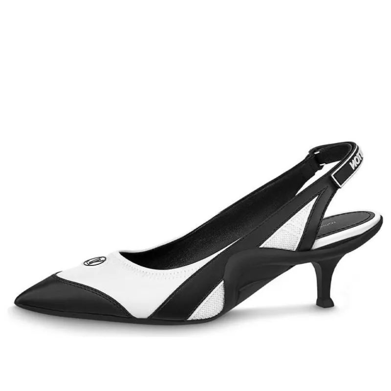 (WMNS) LOUIS VUITTON LV Archlight Slingback Heels 'White' 1AABXR sold by KicksCrew