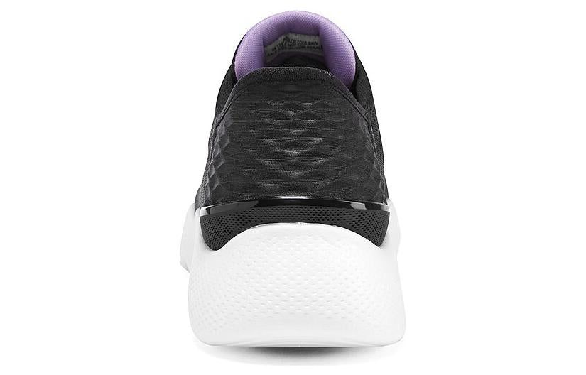 (WMNS) Skechers GO WALK Massage Fit 'Black Lavender' 124916-BKLV sold by KicksCrew product image thumbnail 5