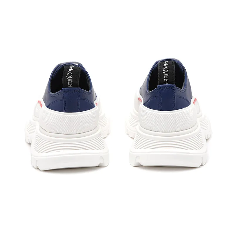 (WMNS) Alexander McQueen Tread Slick Sneakers 'Navy White Red' 702042WHZ624687 sold by KicksCrew product image thumbnail 4