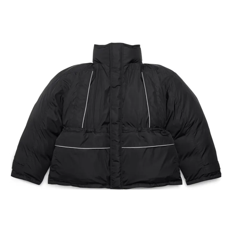 Balenciaga Wrap Parka 'Black' 751715TNO191000 sold by KicksCrew