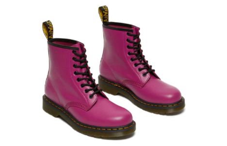 Dr.Martens 1460 Smooth Leather Lace Up Boots 'Pink' 27139673 sold by KicksCrew