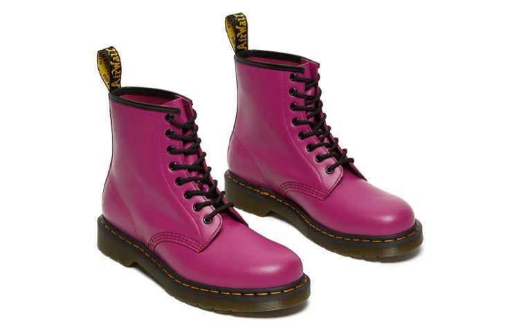 Dr.Martens 1460 Smooth Leather Lace Up Boots 'Pink' 27139673 sold by KicksCrew product image thumbnail 4