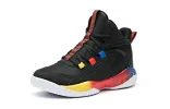(GS) ANTA High Top Basketball Shoes 'Black Blue Yellow' 312011115B-1 sold by KicksCrew