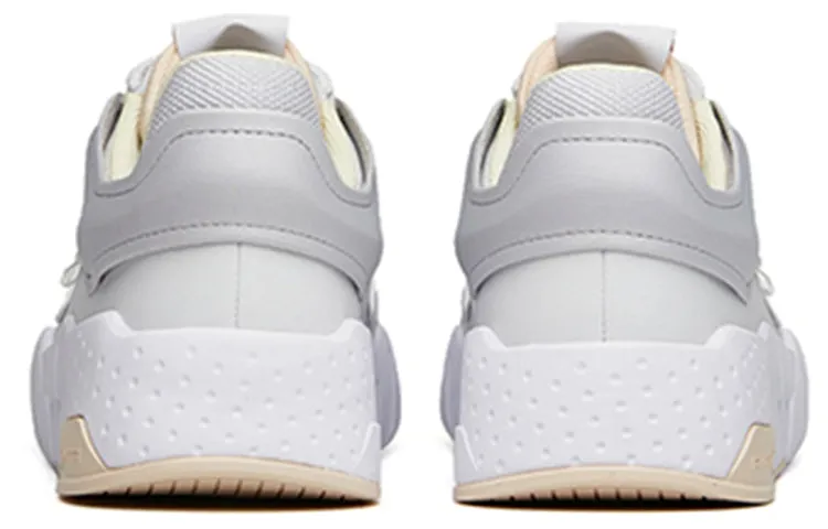 (WMNS) ANTA Life Series Sneakers 'White Grey Yellow' 922138051-1 sold by KicksCrew product image thumbnail 4