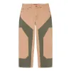 Supreme 2-Tone Paneled Jeans 'Tan Green' SUP-FW22-006 sold by KicksCrew