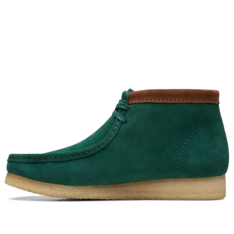 Clarks Wallabee Boots 'Dark Green' 26172249 sold by KicksCrew