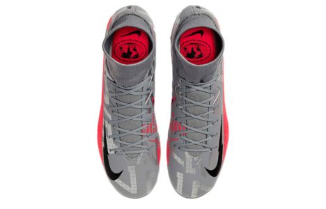 Nike Mercurial Superfly 7 Academy HG 'Metallic Bomber Grey Red' AT7945-906 sold by KicksCrew