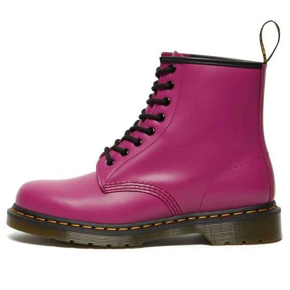 Dr.Martens 1460 Smooth Leather Lace Up Boots 'Pink' 27139673 sold by KicksCrew