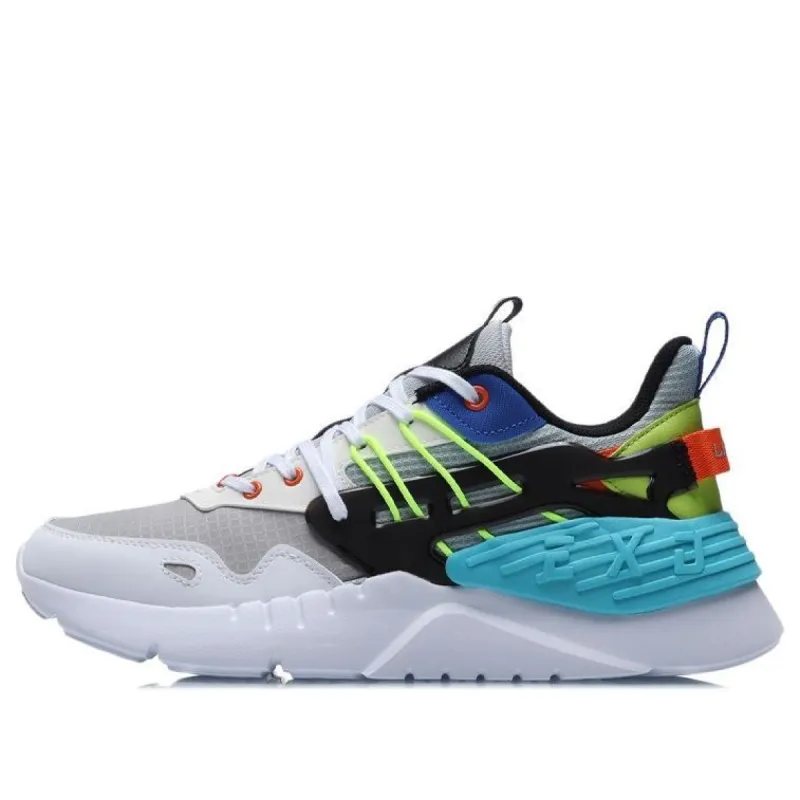 Li-Ning EXD Lite 'White Grey Blue' AGLR005-4 sold by KicksCrew