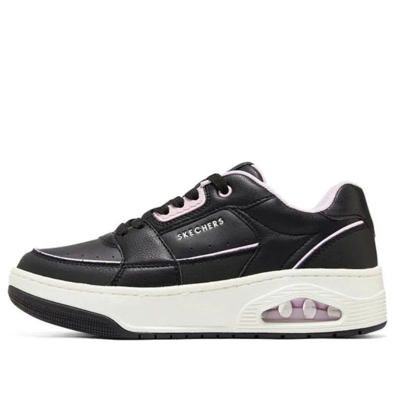 (WMNS) Skechers Uno Court - Courted Style Shoes 'Black Pink White' 177710-BKLP sold by KicksCrew
