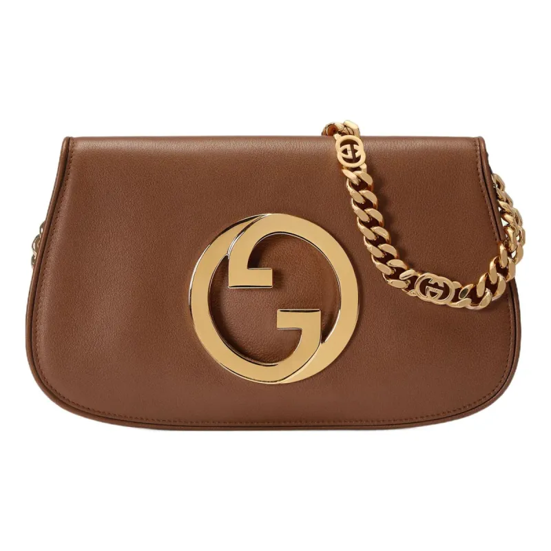(WMNS) Gucci Blondie Shoulder Bag 'Brown' 699268-UXX0G-2535 sold by KicksCrew