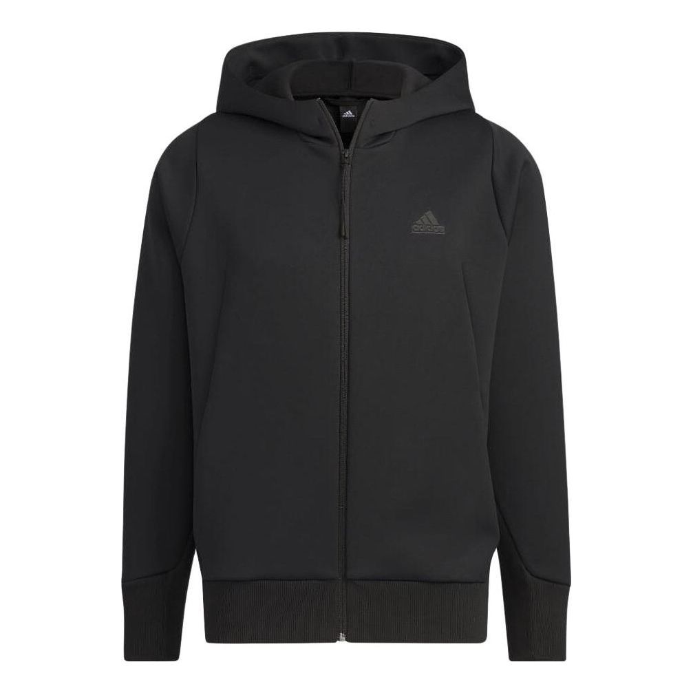 Adidas Sportswear Z.N.E. Fleece Jackets 'Black' IQ1377 sold by KicksCrew