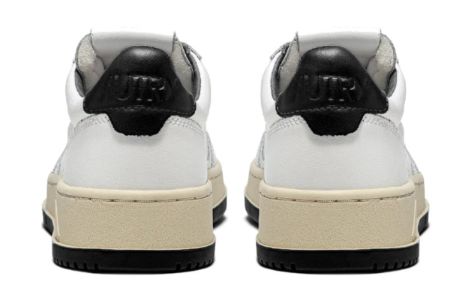 Autry Medalist Leather Low 'White Black' AULM-BB43 sold by KicksCrew