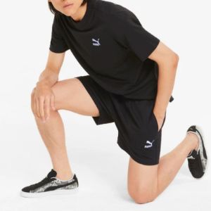 Puma T7 Shorts 'Black' 536930-01 sold by KicksCrew