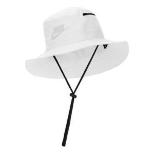 Nike Sportswear NSW Collection Bucket Hat Cap Graphic Logos Dri-Fit 'White' CU6346-121 sold by KicksCrew