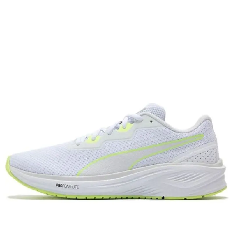 PUMA Aviator Profoam Sky Bright Running Shoes 'White Green' 377977-03 sold by KicksCrew