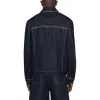 Off-White 90s Logo Skate Denim Jacket 'Raw Blue Gold' OMYE092S24DEN0014522 sold by KicksCrew