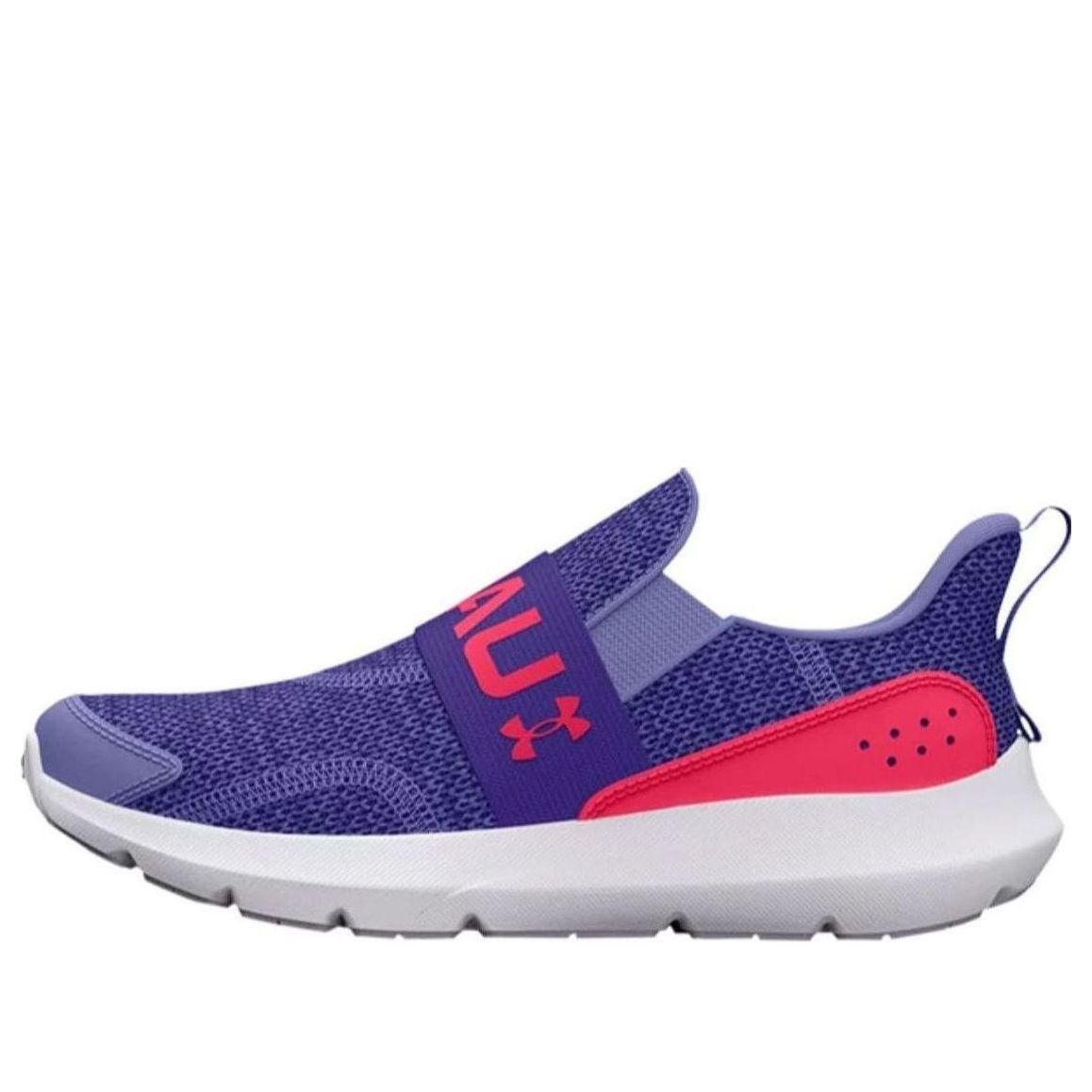 (GS) Under Armour Surge 3 Slip Running Shoes 'Purple Pink' 3026532-502 sold by KicksCrew