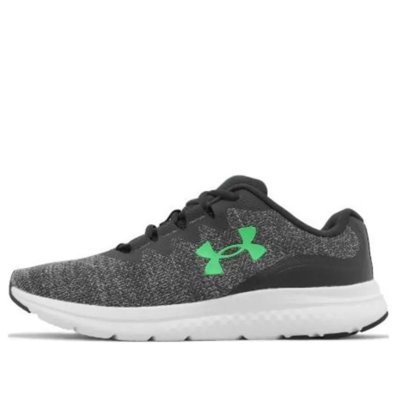 Under Armour Charged Impulse 3 Knit 'Jet Grey Green Screen' 3026682-103 sold by KicksCrew