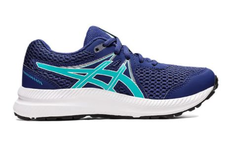 (GS) ASICS Contend 7 'Dive Blue Sea Glass' 1014A192-424 sold by KicksCrew