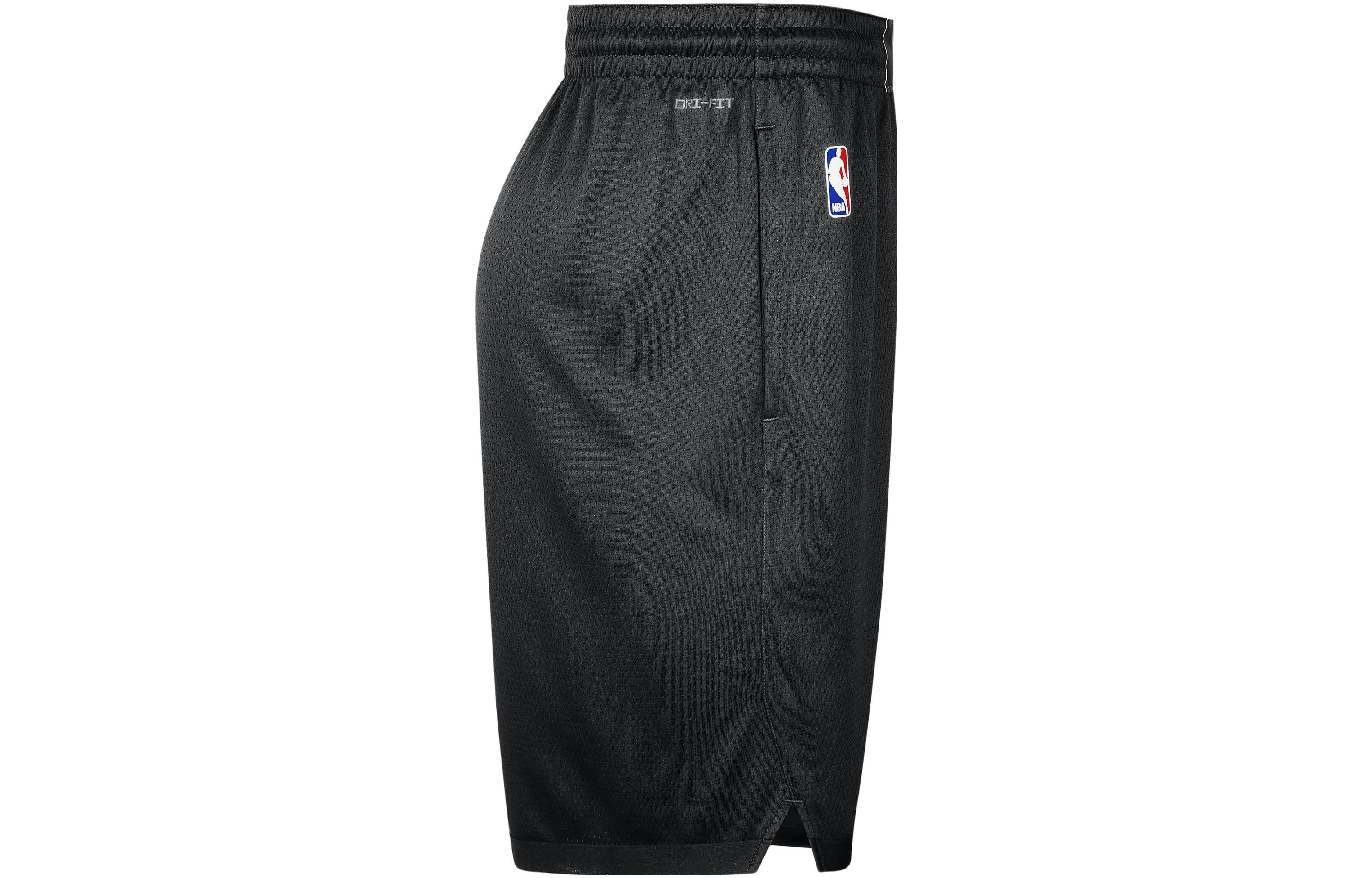 Air Jordan Dri-FIT NBA Brooklyn Nets Statement Edition Swingman Basketball Shorts 'Black' DO9423-010 sold by KicksCrew product image thumbnail 5