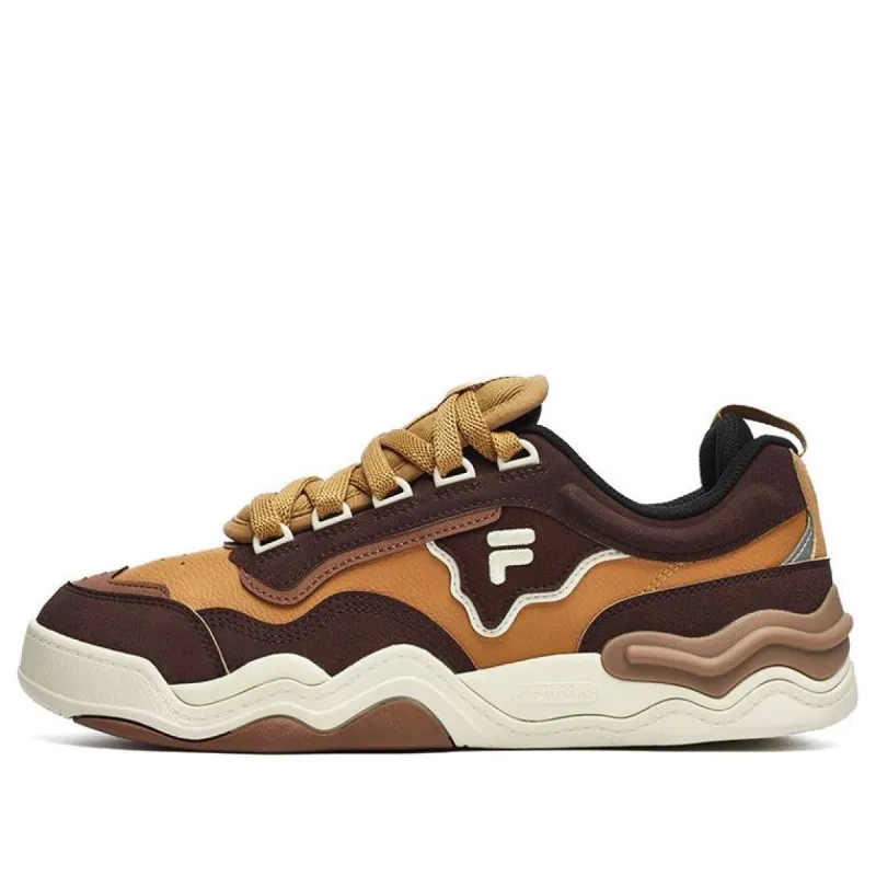 FILA FUSION Kick Sneakers 'Brown Orange' T12M242203FAD sold by KicksCrew