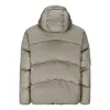 STONE ISLAND Compass-motif Down Puffer Jacket 'Grey' 791542719-V0097 sold by KicksCrew