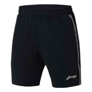 Li-Ning Logo Badminton Competition Quick-Drying Shorts 'Black' AAPS009-3 sold by KicksCrew