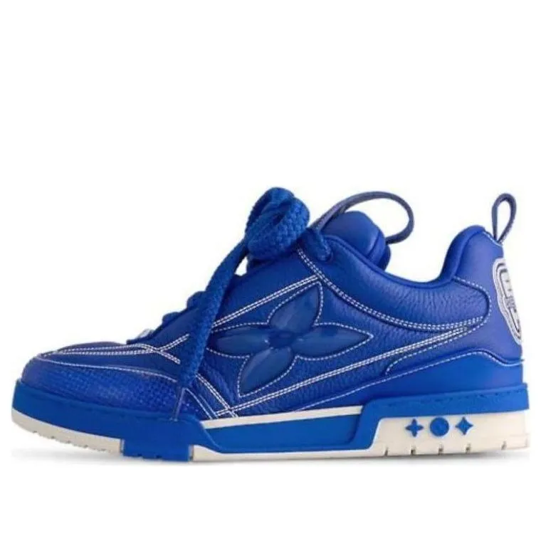 LOUIS VUITTON Skate Sneakers 'Blue' 1ABZ6X sold by KicksCrew