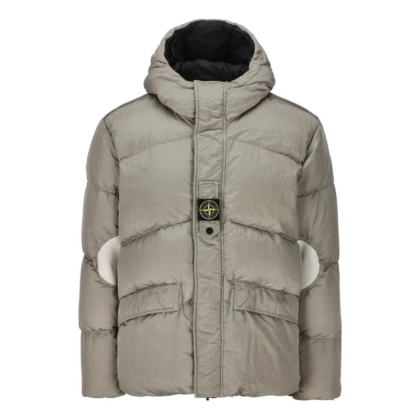 STONE ISLAND Compass-motif Down Puffer Jacket 'Grey' 791542719-V0097 sold by KicksCrew