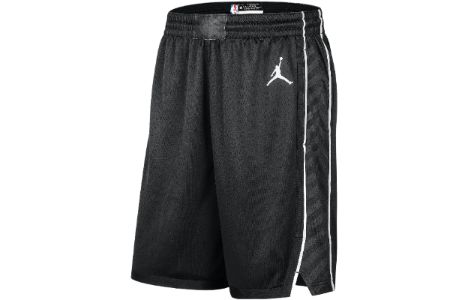 Air Jordan Dri-FIT NBA Brooklyn Nets Statement Edition Swingman Basketball Shorts 'Black' DO9423-010 sold by KicksCrew