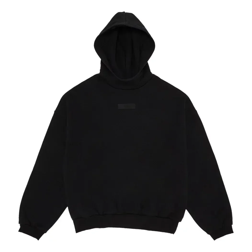 Fear of God Essentials SS24 Hoodie 'Jet Black' 192SP242054F sold by KicksCrew