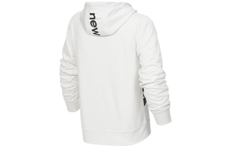 (WMNS) New Balance Relentless Terry Layer Hoodie 'White Grey' AWT21179-SST sold by KicksCrew product image thumbnail 2
