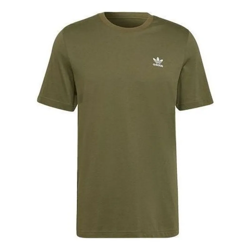 adidas originals Adicolor Essentials Trefoil Tee 'Focus Olive' H65673 sold by KicksCrew