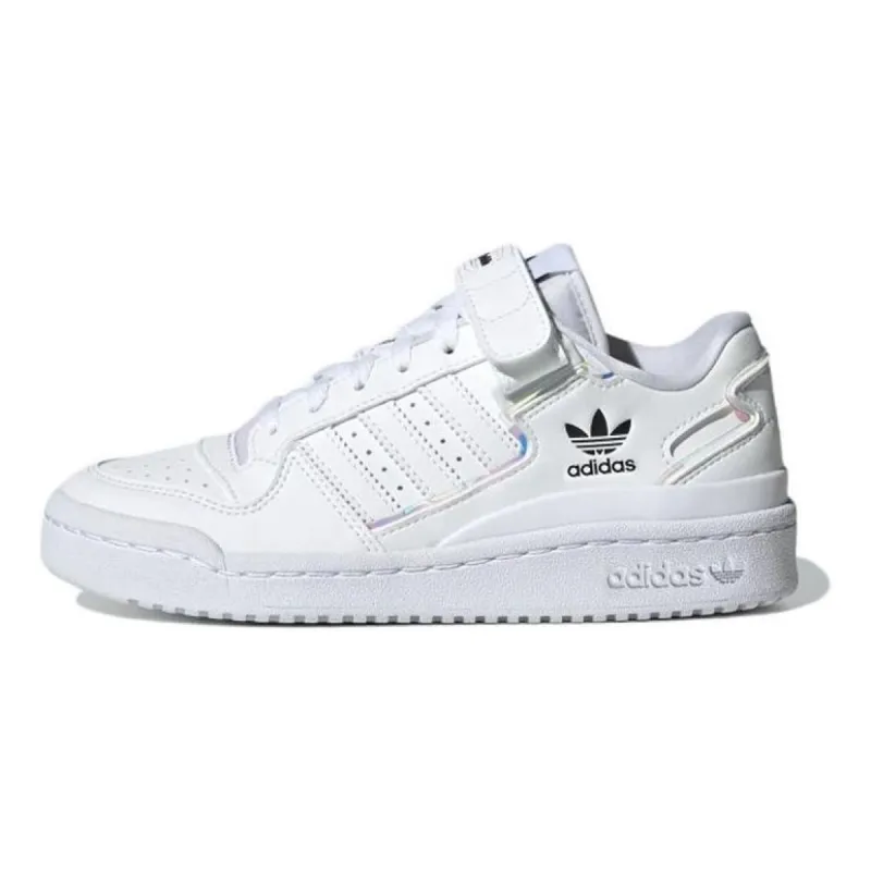 (GS) Adidas Forum Shoes 'White Iridescent' GY9249 sold by KicksCrew