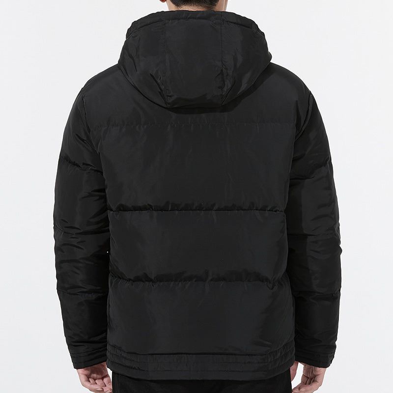 Puma Hoodie Loose Down Jacket 'Black' 532915-01 sold by KicksCrew product image thumbnail 4