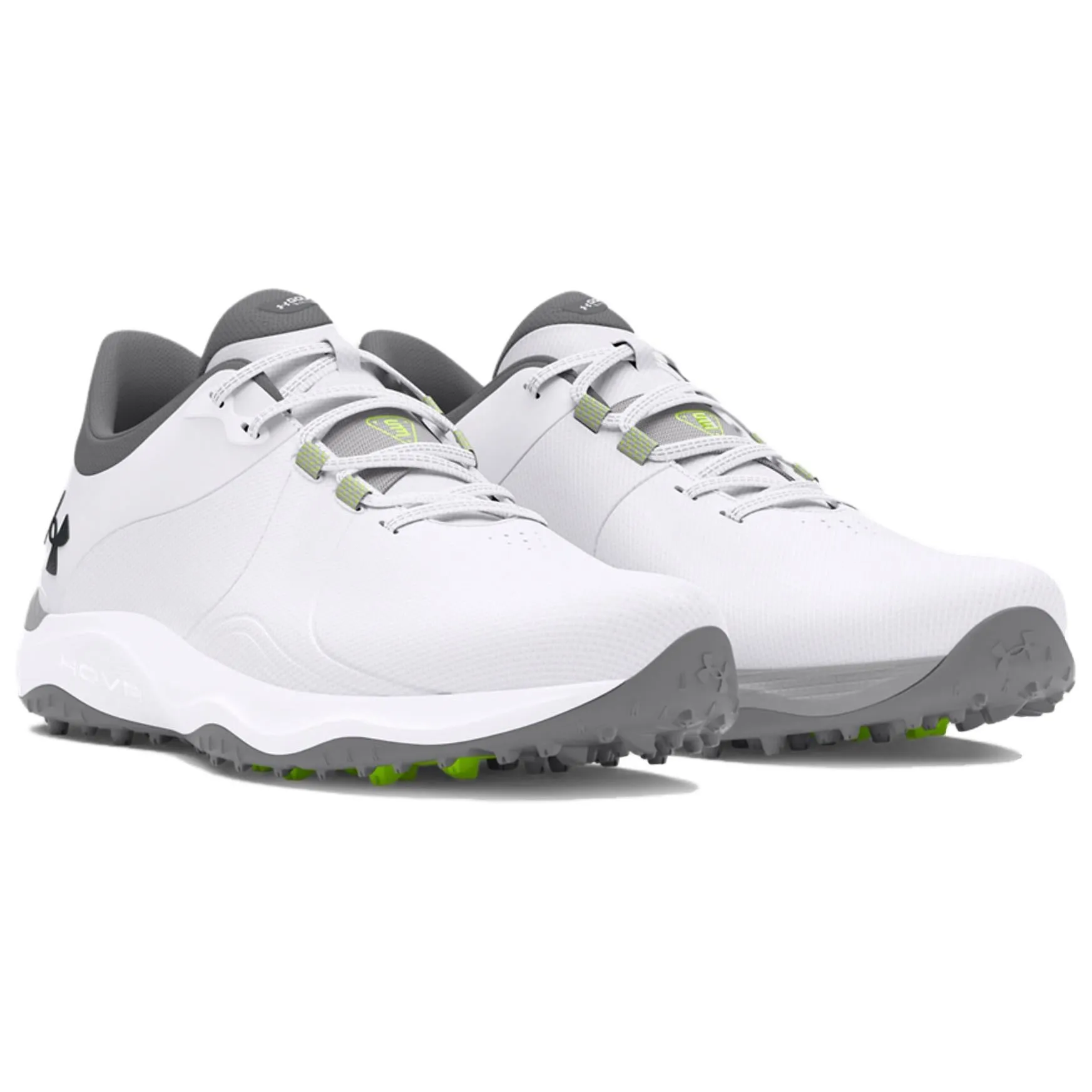 Under Armour Drive Pro Spikeless Golf Wide 'White Metallic Gun Metal' 3026921-100 sold by KicksCrew product image thumbnail 3